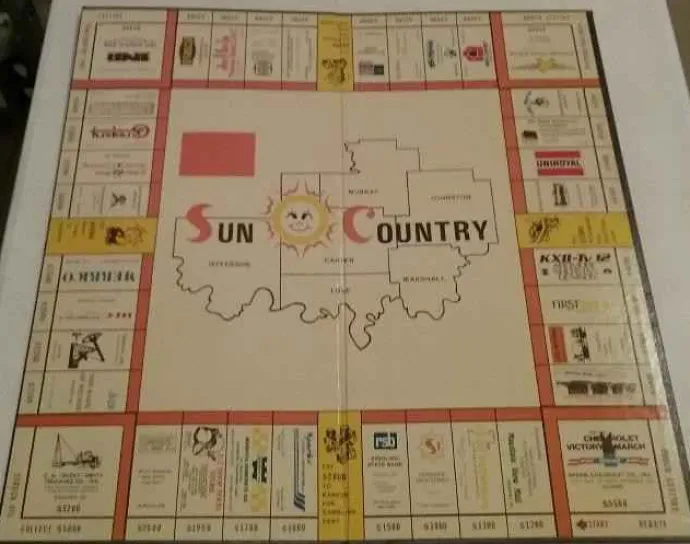 Vintage Board Games<Vintage Board Games Sun Country - Heritage Press