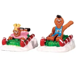 Lemax Sugar N Spice Figurines<Lemax 62468 - Sweet Sledding, Set Of 2 - Sugar N Spice Figurines
