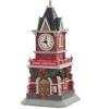 Lemax Caddington Village<Lemax 05679 - Tannenbaum Clock Tower, Battery-Operated (1.5V) - Caddington Village