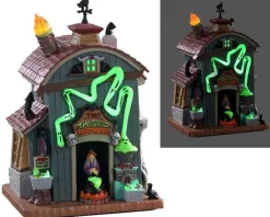 Lemax Spooky Town Houses<Lemax 05607 - Terribly Twisted, With 4.5-Volt Adaptor (Aa) - Spooky Town Houses