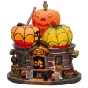 Lemax Spooky Town Houses<Lemax 15728 - The Bad Apple Shop, Battery-Operated (4.5V) - Spooky Town Houses