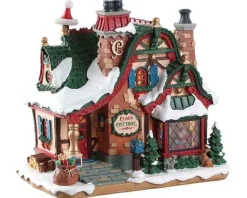 Lemax Santa's Wonderland<Lemax 75292 - The Claus Cottage, Battery-Operated (4.5V) - Santa's Wonderland