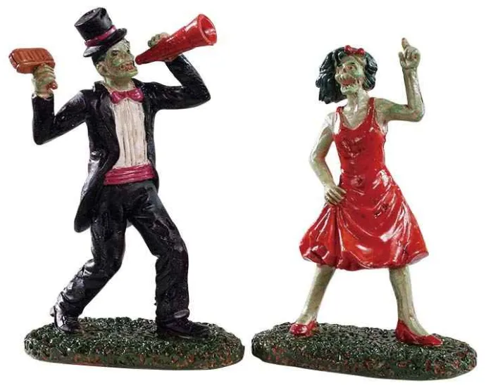 Lemax Spooky Town Figurines<Lemax 92730 - The Dancing Dead, Set Of 2 - Spooky Town Figurines