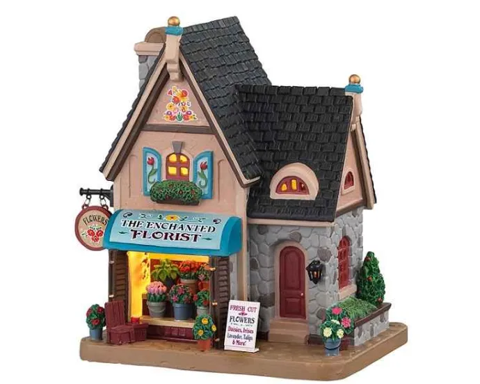 Lemax Caddington Village<Lemax 05657 - The Enchanted Florist - Caddington Village