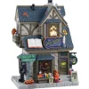 Lemax Spooky Town Houses<Lemax 15729 - The Ghost Writer's Antique Bookstore - Spooky Town Houses
