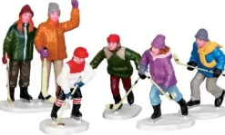 Lemax Figurines<Lemax 42240 - The Home Team, Set Of 5 - Christmas Village Figurines