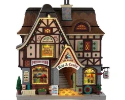 Lemax Facades<Lemax 95472 - The Lanes - Arts And Crafts, Battery-Operated (4.5-Volt) - Facades