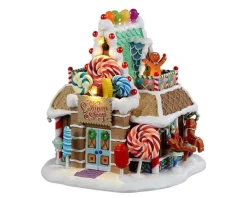 Lemax Sugar N Spice Houses<Lemax 25950 - The Lollipop Shop, Battery-Operated (4.5-Volt) - Sugar N Spice Houses