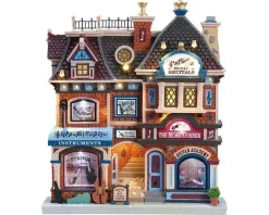 Lemax Facades<Lemax 85317 - The Music Corner, Battery-Operated (4.5V) - Facades