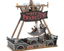 Lemax Spooky Town Accessories<Lemax 04704 - The Pit And The Pendulum, With 4.5-Volt Adaptor (Aa) - Spooky Town Accessories