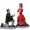 Lemax Figurines<Lemax 22141 - The Proposal, Set Of 2 - Christmas Village Figurines