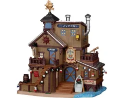 Lemax Plymouth Corners<Lemax 25907 - The Salty Sea Dog Tavern - Plymouth Corners Christmas Village Houses & Buildings