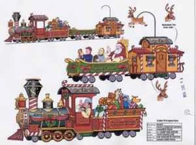 Lemax Trains & Vehicles<Lemax 04232 - The Starlight Express, Battery-Operated Only - Does Not Work With Adapter - Christmas Village Trains & Vehicles