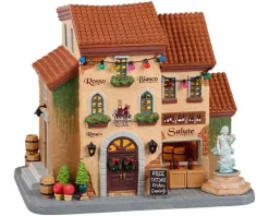 Lemax Caddington Village<Lemax 25936 - The Wine Merchant - Caddington Village Christmas Houses & Buildings