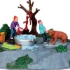 Lemax Table Pieces<Lemax 44770 - Time For A Scrub, Battery-Operated (4.5V) - Christmas Village Table Pieces