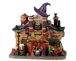 Lemax Spooky Town Houses<Lemax 25852 - Toil & Trouble Alehouse - Spooky Town Houses