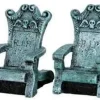 Lemax Spooky Town Accessories<Lemax 34615 - Tombstone Chairs, Set Of 2 - Spooky Town Halloween Village Accessories
