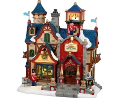Lemax Santa's Wonderland<Lemax 25927 - Toy Making School, Battery-Operated (4.5-Volt) - Santa's Wonderland
