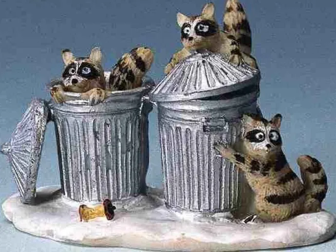 Lemax Figurines<Lemax 42878 - Trash Bandits - Christmas Village Figurines