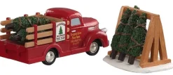 Lemax Table Pieces<Lemax 93423 - Tree Delivery, Set Of 2 - Table Pieces
