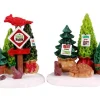 Lemax Misc. Accessories<Lemax 14844 - Tree Farm Display, Set Of 2 - Misc. Accessories