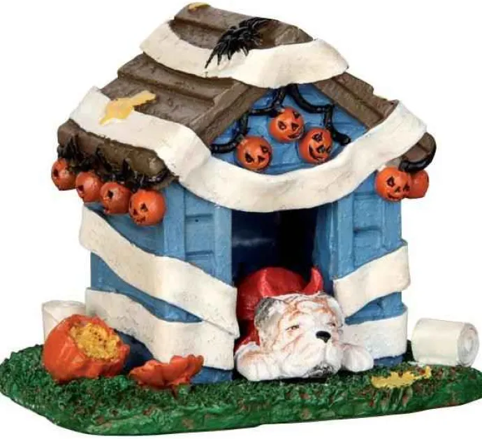 Lemax Spooky Town Accessories<Lemax 44778 - Tricked Out Doghouse - Spooky Town Halloween Village Accessories