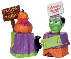Lemax Spooky Town Accessories<Lemax 24465 - Trick Or Treat Container - Spooky Town Halloween Village Accessories