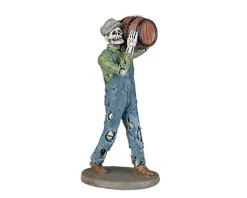 Lemax Spooky Town Figurines<Lemax 22110 - Undead Brewery Worker - Spooky Town Halloween Village Figurines