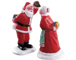 Lemax Figurines<Lemax 72550 - Under The Mistletoe, Set Of 2 - Figurines