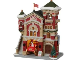Lemax Caddington Village<Lemax 25885 - Union Fire Co. - Caddington Village Christmas Houses & Buildings