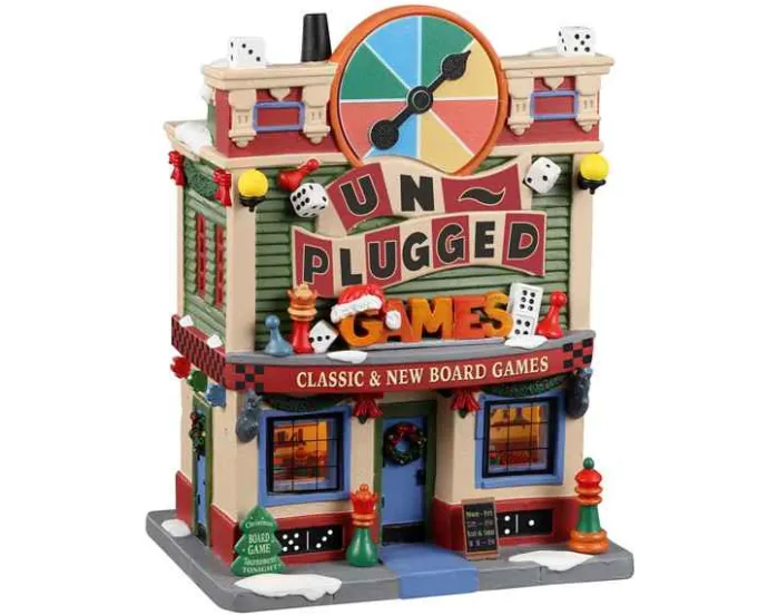 Lemax Caddington Village<Lemax 25894 - Unplugged Games - Caddington Village Christmas Houses & Buildings