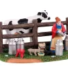 Lemax Table Pieces<Lemax 13563 - Victorian Dairy Farmer - Table Pieces