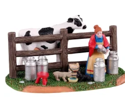 Lemax Table Pieces<Lemax 13563 - Victorian Dairy Farmer - Table Pieces