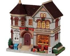 Lemax Caddington Village<Lemax 25889 - Village Library - Caddington Village Christmas Houses & Buildings