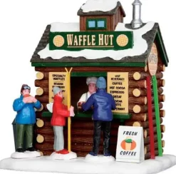 Lemax Table Pieces<Lemax 43074 - Waffle Hut - Christmas Village Table Pieces