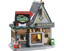 Lemax Jukebox Junction<Lemax 95533 - Walt's Malts - Jukebox Junction