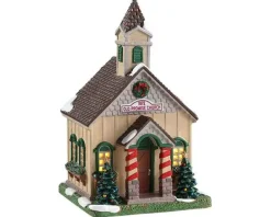 Lemax Caddington Village<Lemax 85414 - Wayside Church - Caddington Village