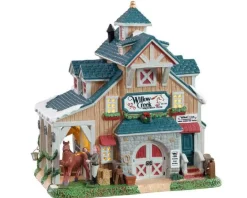 Lemax Harvest Crossing<Lemax 15760 - Willow Creek Equestrian Center - Harvest Crossing