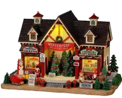 Lemax Caddington Village<Lemax 25865 - Winterfest Arts & Crafts Show, With 4.5-Volt Adap - Caddington Village Christmas Houses & Buildings