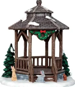 Lemax Table Pieces<Lemax 43084 - Winter Gazebo - Christmas Village Table Pieces