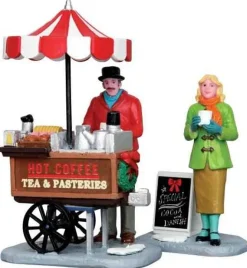 Lemax Figurines<Lemax 42263 - Winter Refreshments, Set Of 2 - Christmas Village Figurines