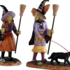 Lemax Spooky Town Figurines<Lemax 02907 - Witches Night Out, Set Of 2 - Spooky Town Figurines