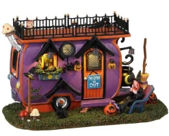 Lemax Spooky Town Accessories<Lemax 34066 - Witch Vanlife, Battery-Operated (4.5-Volt) - Spooky Town Accessories