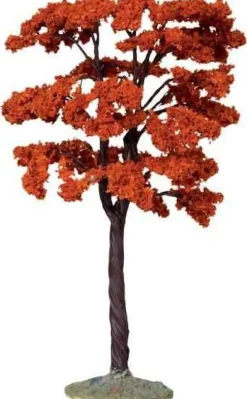 Lemax Trees<Lemax 44794 - Yellowwood Tree, Large - Christmas Village Trees