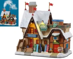 Lemax Vail Village<Lemax 15743 - Yonder Peak Ski & Snowboard School, With 4.5V Adaptor - Vail Village