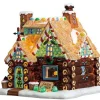 Lemax Sugar N Spice Houses<Lemax 75178 - Yule Log Cabin, Battery-Operated (4.5V) - Sugar N Spice Houses