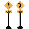 Lemax Spooky Town Accessories<Lemax 74218 - Zombie Crossing, Set Of 2 - Spooky Town Accessories