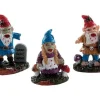 Lemax Spooky Town Figurines<Lemax 82569 - Zombie Garden Gnomes, Set Of 3 - Spooky Town Figurines