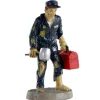 Lemax Spooky Town Figurines<Lemax 02905 - Zombie Mechanic - Spooky Town Figurines