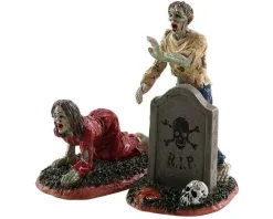 Lemax Spooky Town Figurines<Lemax 82567 - Zombies, Set Of 2 - Spooky Town Figurines